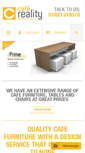 Mobile Screenshot of cafereality.co.uk
